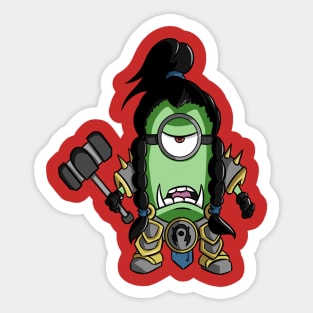 THRALL/MINION Sticker